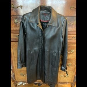 Leather Coat